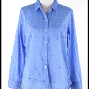 GAP Boyfriend Fit Cotton Button Down